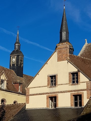 Abbaye Saint Nicolas à Verneuil sur Avre septembre 2021