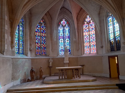 Abbaye Saint Nicolas à Verneuil sur Avre septembre 2021