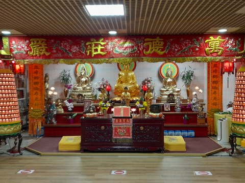 Quartier chinois temple octobre 2022 Quartier chinois temple octobre 2022